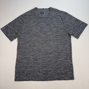 Leg3nd‎ T-Shirt Men's M* Heathered Gray Soft Stretch Crew Neck Tee *READ*